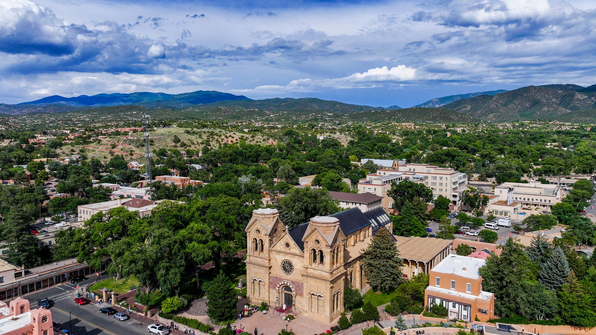 Santa Fe Plaza Church Santa Fe Plaza Church